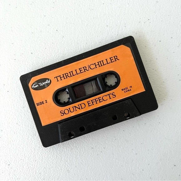Vintage Thriller Chiller Sound Effects Cassette Tape - Picture 1 of 3